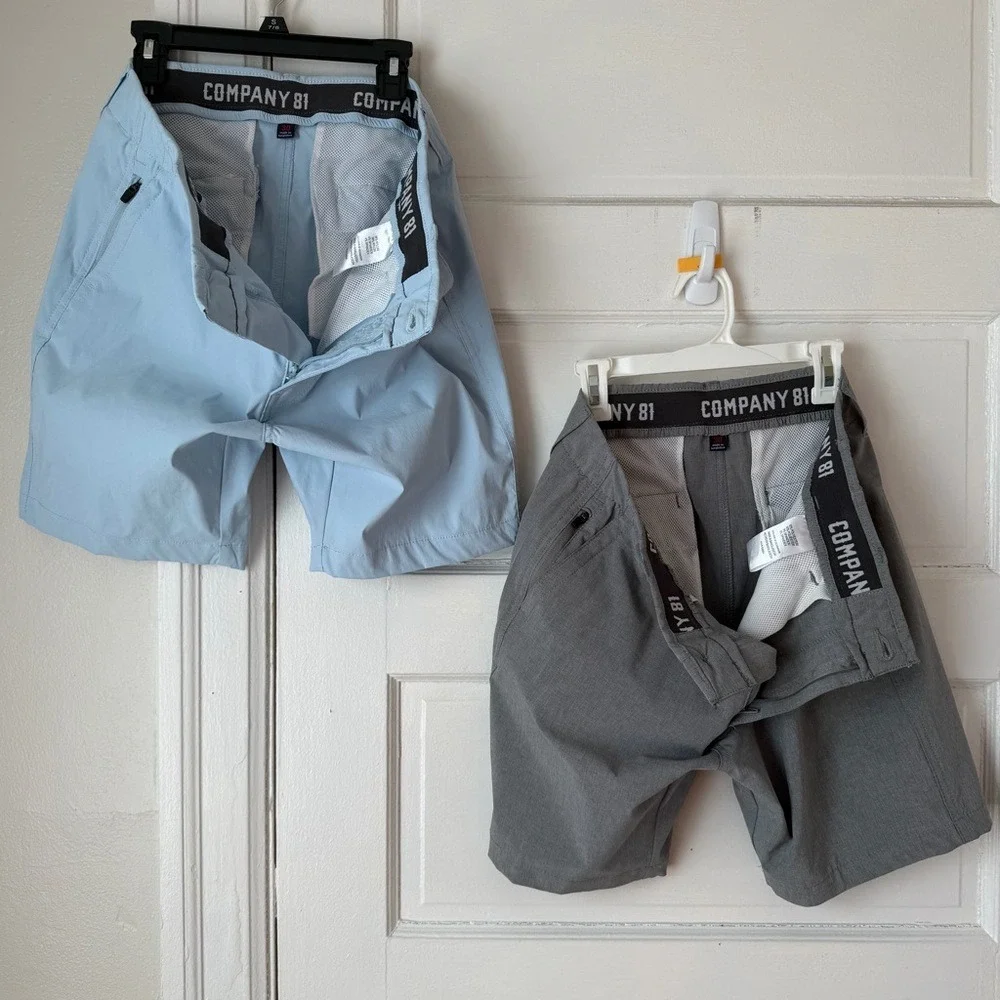 Company 81‎ Men's Casual Shorts Pockets Stretch Breathable Sz 30 Bundle of 2